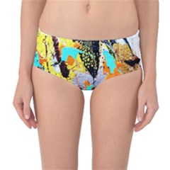 Africa  Kenia Mid-waist Bikini Bottoms by bestdesignintheworld