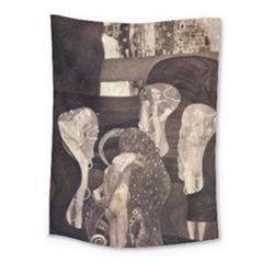 Jurisprudence - Gustav Klimt Medium Tapestry by Valentinaart