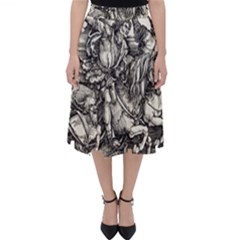 Four Horsemen Of The Apocalypse - Albrecht Dürer Folding Skater Skirt by Valentinaart