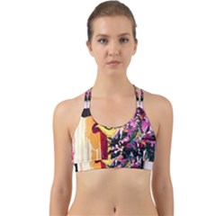 Still Life With Lamps And Flowers Back Web Sports Bra by bestdesignintheworld
