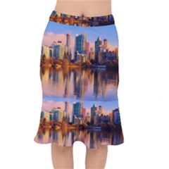 Vancouver Canada Sea Ocean Mermaid Skirt by Simbadda