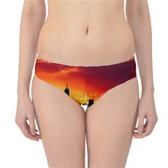 Skyline New York City Sunset Dusk Hipster Bikini Bottoms