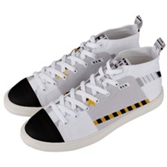 Robot Technology Robotic Animation Men s Mid-top Canvas Sneakers by Simbadda