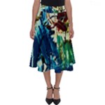 Clocks And Watch 4 Perfect Length Midi Skirt