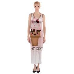 Stay Cool Fitted Maxi Dress by ZephyyrDesigns