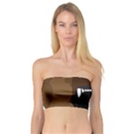 Bear Brown Set Paw Isolated Icon Bandeau Top