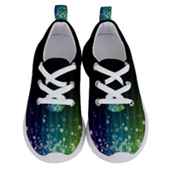 Colorful Space Rainbow Stars Kid s Lightweight Running Shoes