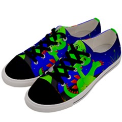 Dragon Grisu Mythical Creatures Men s Low Top Canvas Sneakers