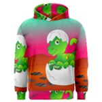 Dinosaur Dino Baby Dino Lizard Men s Overhead Hoodie