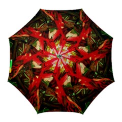 Flamingo   Child Of Dawn 4 Golf Umbrellas