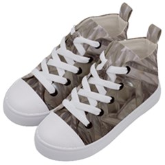 Cut Crystal Kid s Mid-top Canvas Sneakers by DeneWestUK