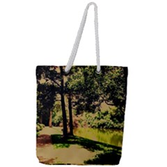 Hot Day In Dallas 25 Full Print Rope Handle Tote (large) by bestdesignintheworld