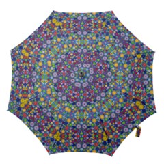 Colorful Flowers Hook Handle Umbrellas (small) by LoolyElzayat