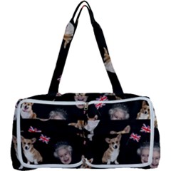 Queen Elizabeth s Corgis Pattern Multi Function Bag	 by Valentinaart