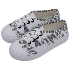 Word Money Million Dollar Kids  Classic Low Top Sneakers by Sapixe