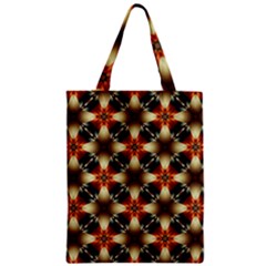 Kaleidoscope Image Background Zipper Classic Tote Bag by Sapixe