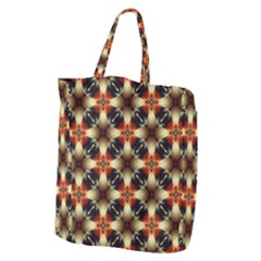 Kaleidoscope Image Background Giant Grocery Tote by Sapixe