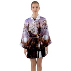 The Art Of Military Aircraft Long Sleeve Kimono Robe by FunnyCow