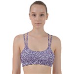 Colorful Intricate Tribal Pattern Line Them Up Sports Bra