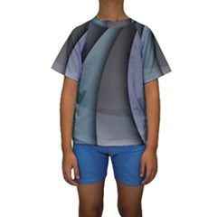 Abstract Background Abstraction Kids  Short Sleeve Swimwear by Nexatart