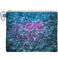 Water Color Violet Canvas Cosmetic Bag (xxxl) by FunnyCow