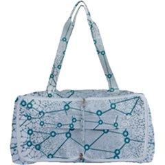 Network Social Abstract Multi Function Bag	
