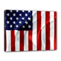 American Usa Flag Vertical Canvas 16  x 12  View1