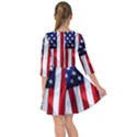 American Usa Flag Vertical Smock Dress View2