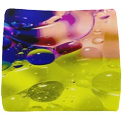 Abstract Bubbles Oil Seat Cushion by Nexatart