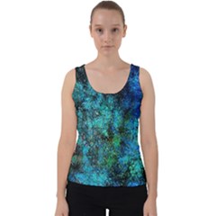 Color Abstract Background Textures Velvet Tank Top