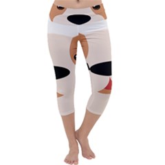 Dog Animal Boxer Family House Pet Capri Yoga Leggings by Sapixe