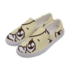 Doggy Dog Puppy Animal Pet Figure Women s Canvas Slip Ons by Sapixe