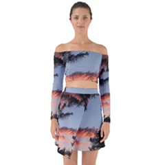 Beautiful Tropics Painting By Kiekie Strickland  Off Shoulder Top With Skirt Set by flipstylezfashionsLLC