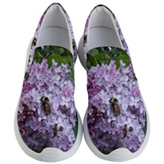 Lilac Bumble Bee Women s Lightweight Slip Ons by IIPhotographyAndDesigns