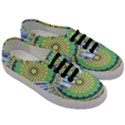 Power Mandala Sun Blue Green Yellow Lilac Men s Classic Low Top Sneakers View3