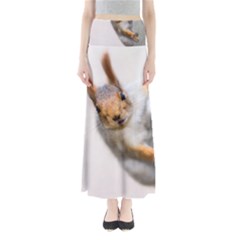 Curious Squirrel Full Length Maxi Skirt by FunnyCow