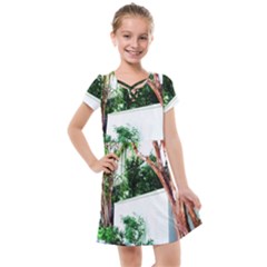 Hot Day In Dallas 40 Kids  Cross Web Dress by bestdesignintheworld