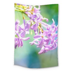 Beautiful Pink Lilac Flowers Large Tapestry by FunnyCow