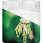 Dandelion Flower Green Chief Duvet Cover (King Size)