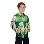 Dandelion Flower Green Chief Windbreaker (Kids)