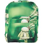 Dandelion Flower Green Chief Full Print Backpack