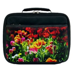 Colorful Tulips On A Sunny Day Lunch Bag by FunnyCow