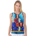 Soup Cans   After The Lunch Women s Basketball Tank Top View1