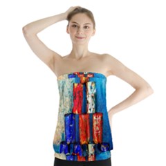 Soup Cans   After The Lunch Strapless Top by FunnyCow