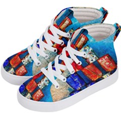 Soup Cans   After The Lunch Kid s Hi-top Skate Sneakers by FunnyCow