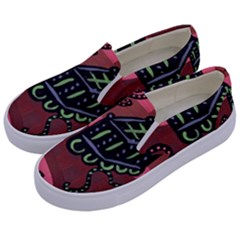 Floating Bed Kids  Canvas Slip Ons by snowwhitegirl