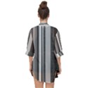 Shades Of Grey Wood And Metal Open Front Chiffon Kimono View2