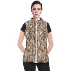 Dry Hay Texture Women s Puffer Vest by FunnyCow