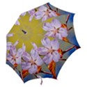 Sakura Flowers On Yellow Hook Handle Umbrellas (Medium) View2