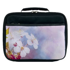 Pink Mist Of Sakura Lunch Bag by FunnyCow